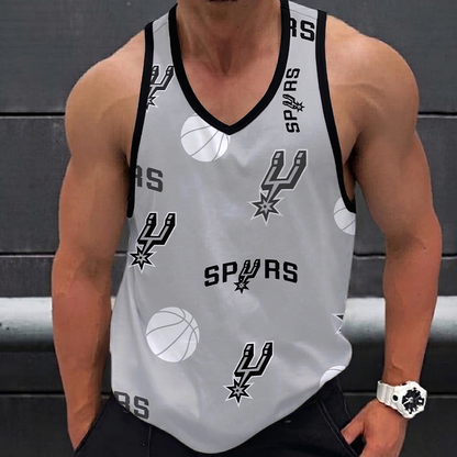 [HOT DEAL] NEW CUSTOMIZED NBA23 SAS SAN ANTONIO SPURS UNISEX TANK TOP