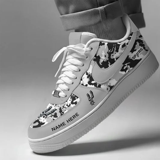 [HOT DEAL] NEW CUSTOMIZED NBA23 SAS SAN ANTONIO SPURS AF1 SHOES