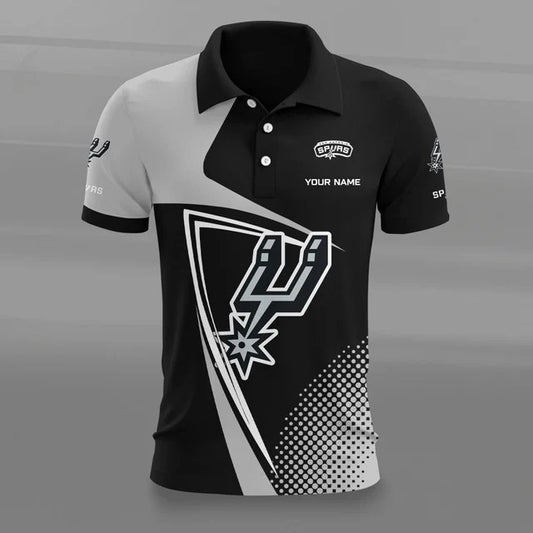 [HOT DEAL] NEW CUSTOMIZED NBA23 SAS SAN ANTONIO SPURS POLO SHIRT