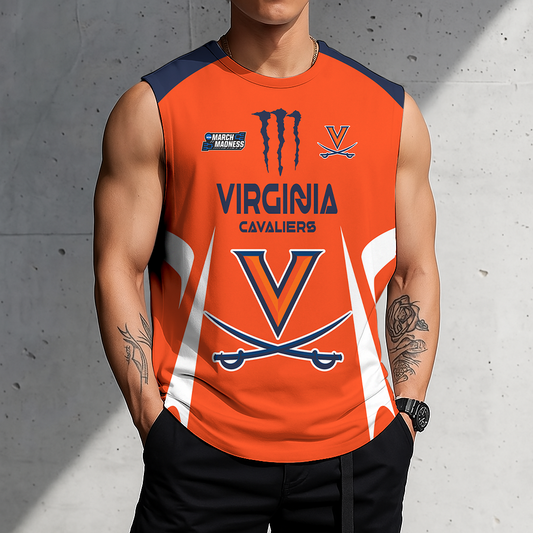 LIMITED DROP - NEW CUSTOMIZED | NCAA MAM23 VIC VI CAVALIERS MEN'S GYM SHIRT