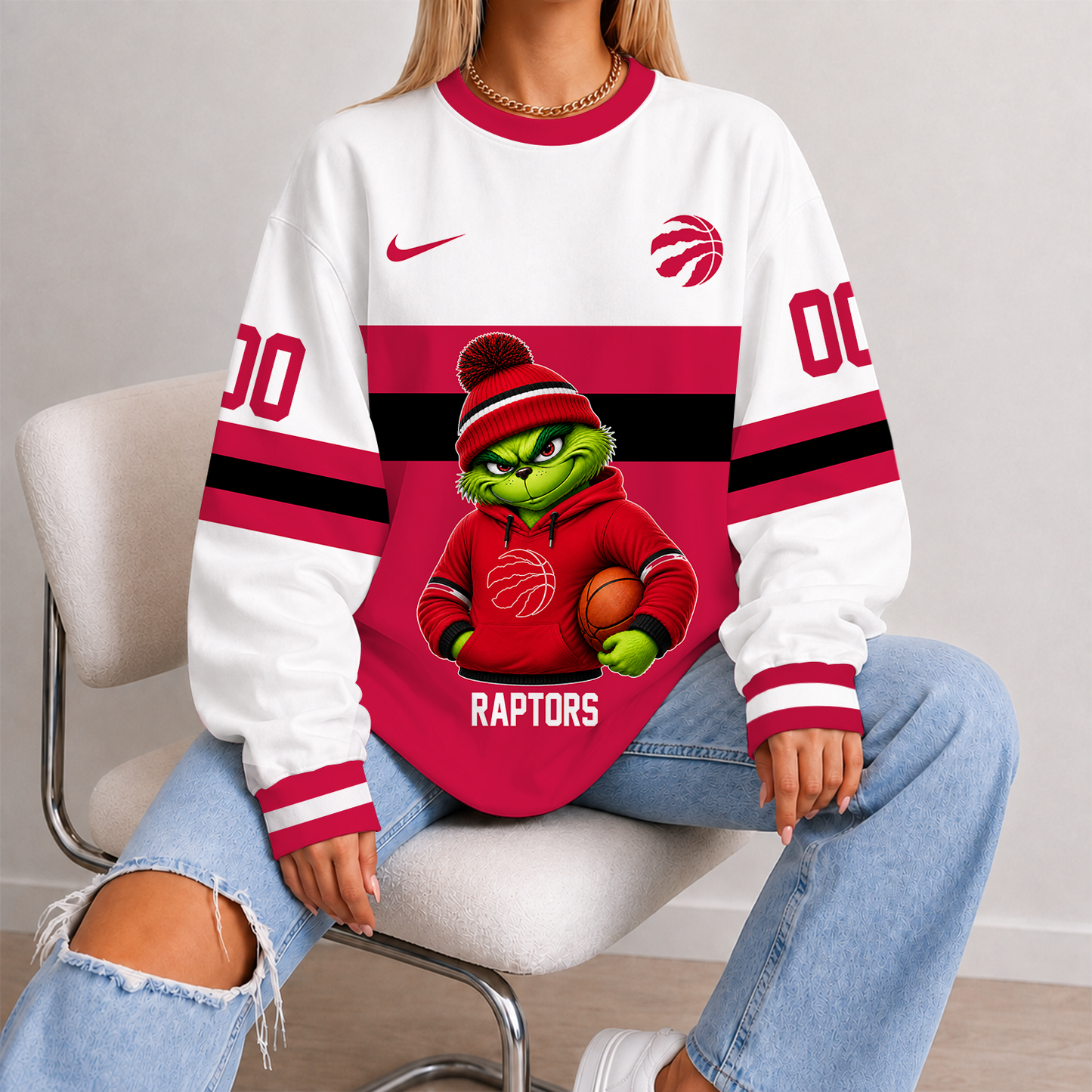 [HOT DEAL] NEW CUSTOMIZED NBA24 TRA TORONTO RAPTORS UNISEX SWEATSHIRT