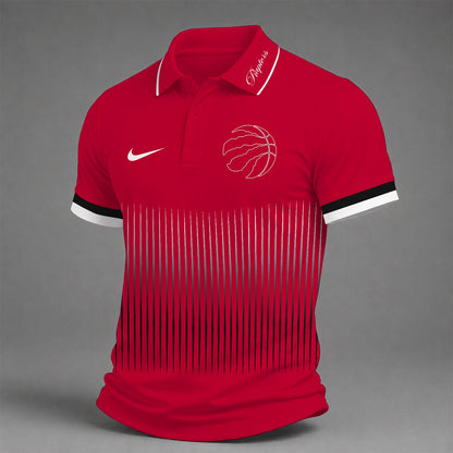 [HOT DEAL] NEW CUSTOMIZED NBA24 TRA TORONTO RAPTORS POLO SHIRT