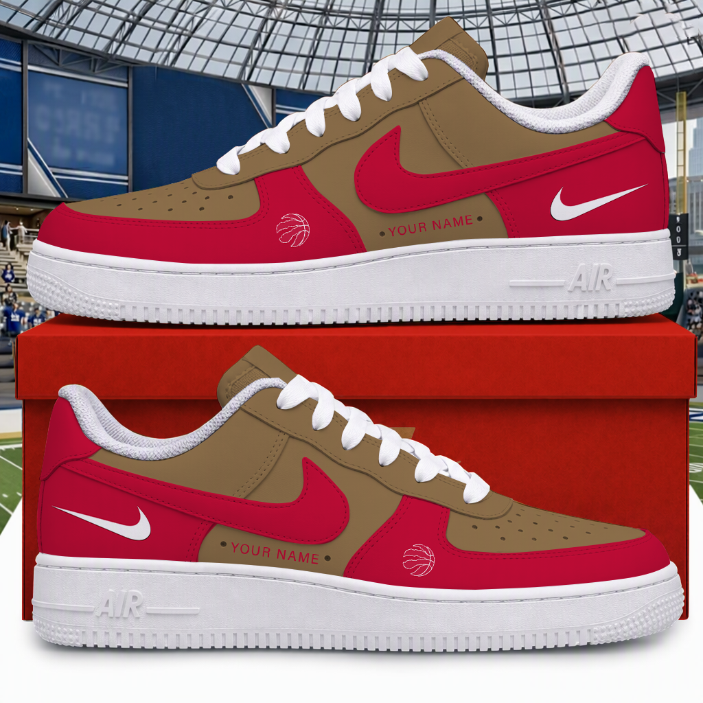[HOT DEAL] NEW CUSTOMIZED NBA24 TRA TORONTO RAPTORS AF1 SHOES