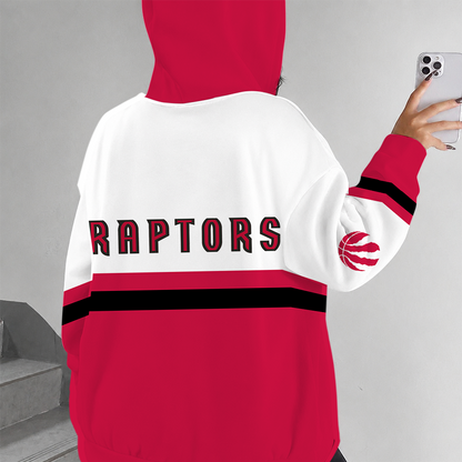 [HOT DEAL] NEW CUSTOMIZED NBA24 TRA TORONTO RAPTORS ZIP HOODIE