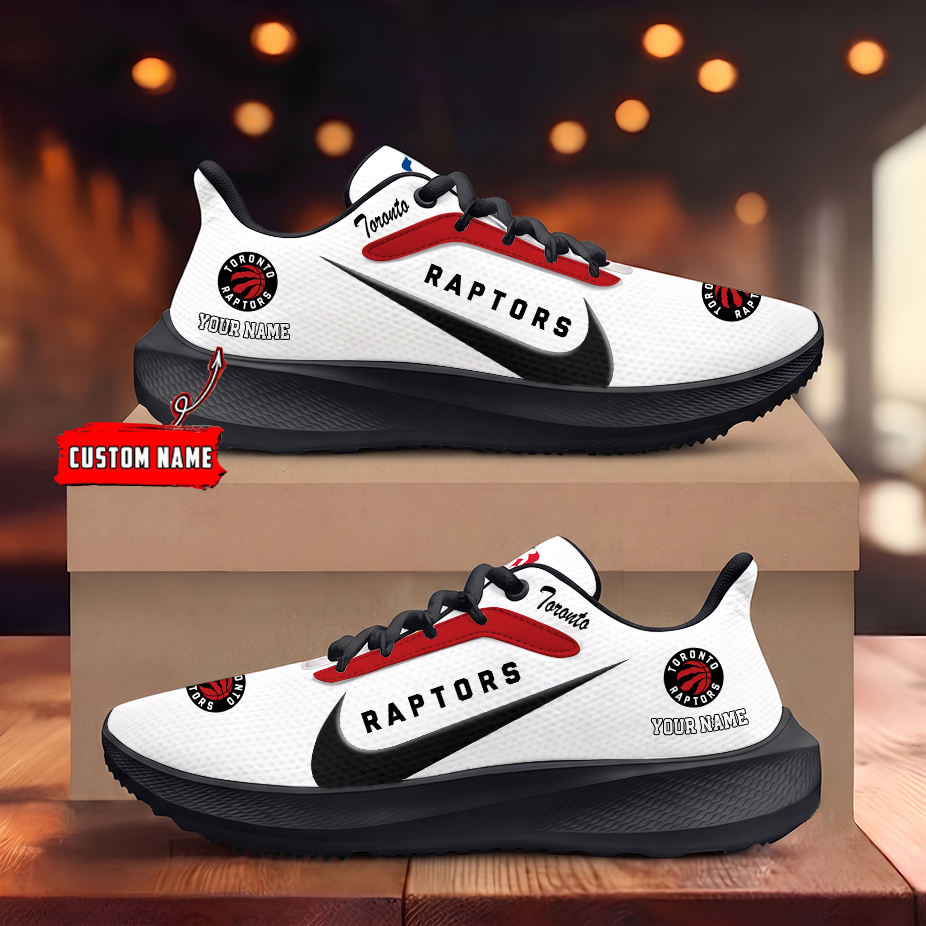 [HOT DEAL] NEW CUSTOMIZED NBA24 TRA TORONTO RAPTORS ROAD RUNNING SHOES