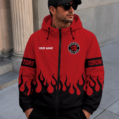 [HOT DEAL] NEW CUSTOMIZED NBA24 TRA TORONTO RAPTORS WINDBREAKER JACKET