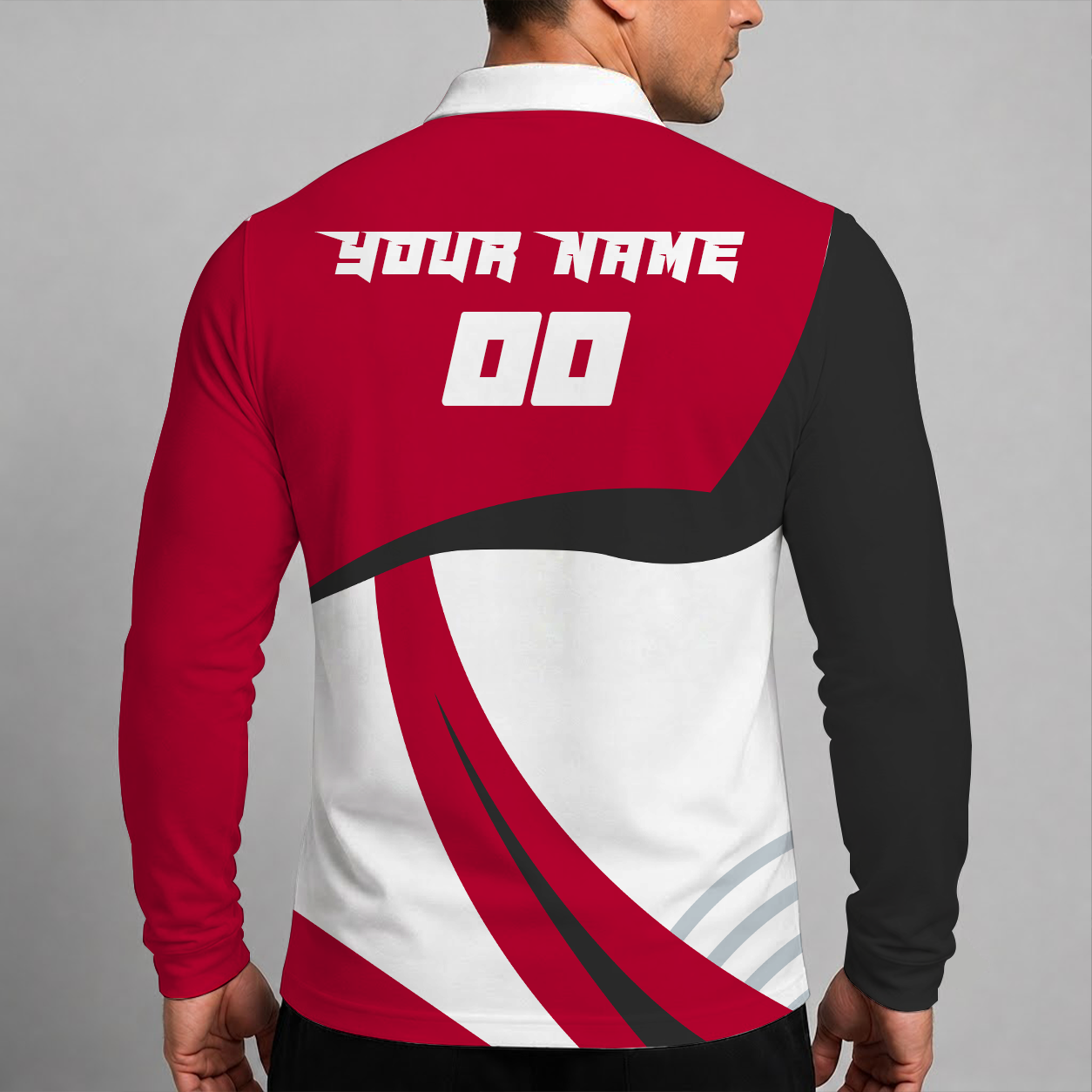 [HOT DEAL] NEW CUSTOMIZED NBA24 TRA TORONTO RAPTORS MEN LONG SLEEVE POLO
