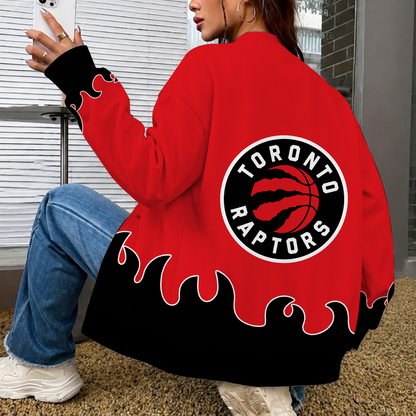 [HOT DEAL] NEW CUSTOMIZED NBA24 TRA TORONTO RAPTORS BASEBALL JACKET, SATIN VARSITY JACKET
