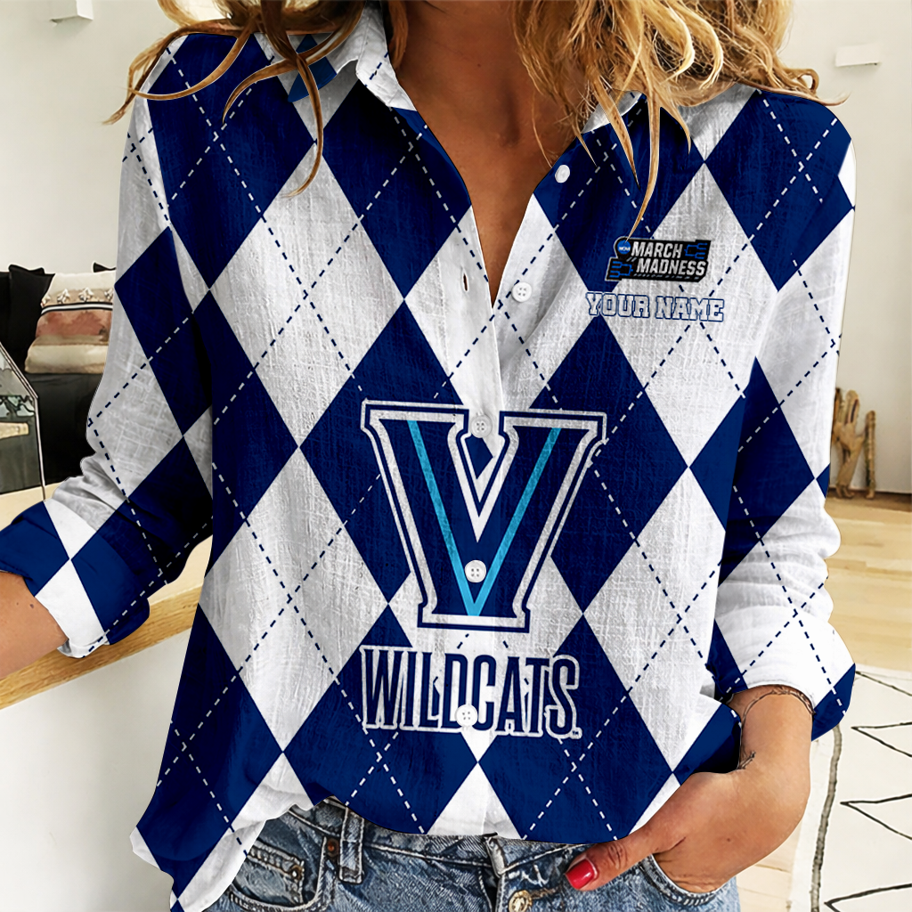 LIMITED DROP - NEW CUSTOMIZED | NCAA MAM24 VIW VI WILDCATS WOMEN CASUAL SHIRT FOR FAN