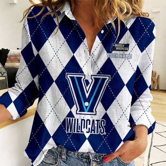 LIMITED DROP - NEW CUSTOMIZED | NCAA MAM24 VIW VI WILDCATS WOMEN CASUAL SHIRT FOR FAN