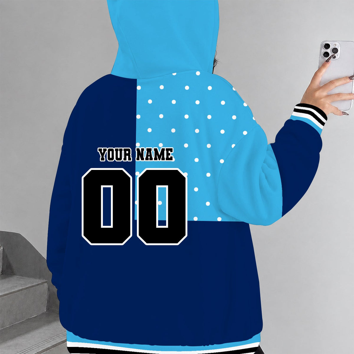 [FAN FAVORITE] NEW CUSTOMIZED NCAA MAM24 VIW VILLANOVA WILDCATS STRAPPY ZIP HOODIE
