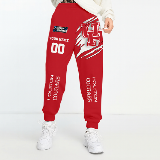 LIMITED DROP - NEW CUSTOMIZED | NCAA MAM26 HOC HO COUGARS UNISEX LONG PANTS