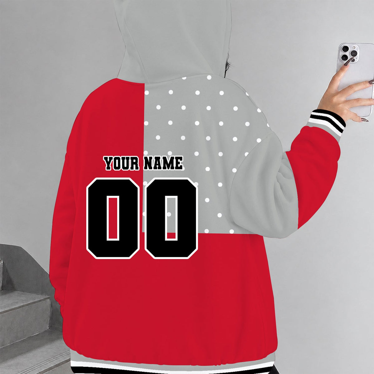 [FAN FAVORITE] NEW CUSTOMIZED NCAA MAM26 HOC HOUSTON COUGARS STRAPPY ZIP HOODIE