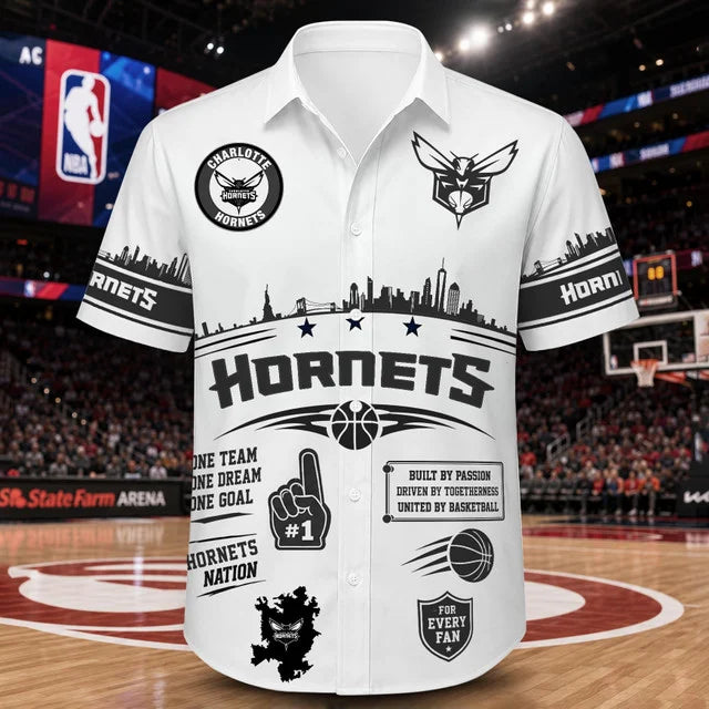 [HOT DEAL] NEW CUSTOMIZED NBA27 CHO CHARLOTTE HORNETS UNISEX HAWAIIAN SHIRT