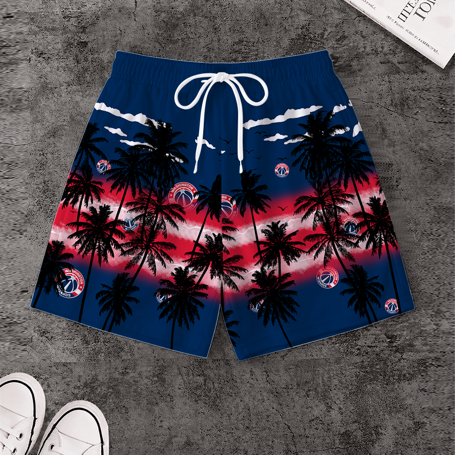 [HOT DEAL] NEW CUSTOMIZED NBA28 WWI WASHINGTON WIZARDS SHORT PANTS