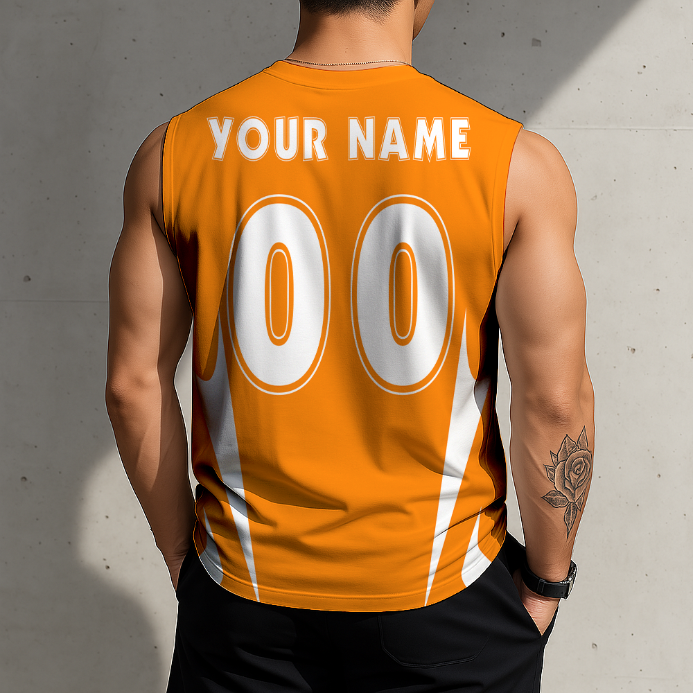LIMITED DROP - NEW CUSTOMIZED | NCAA MAM28 TNV TN VOLUNTEERS MEN'S GYM SHIRT