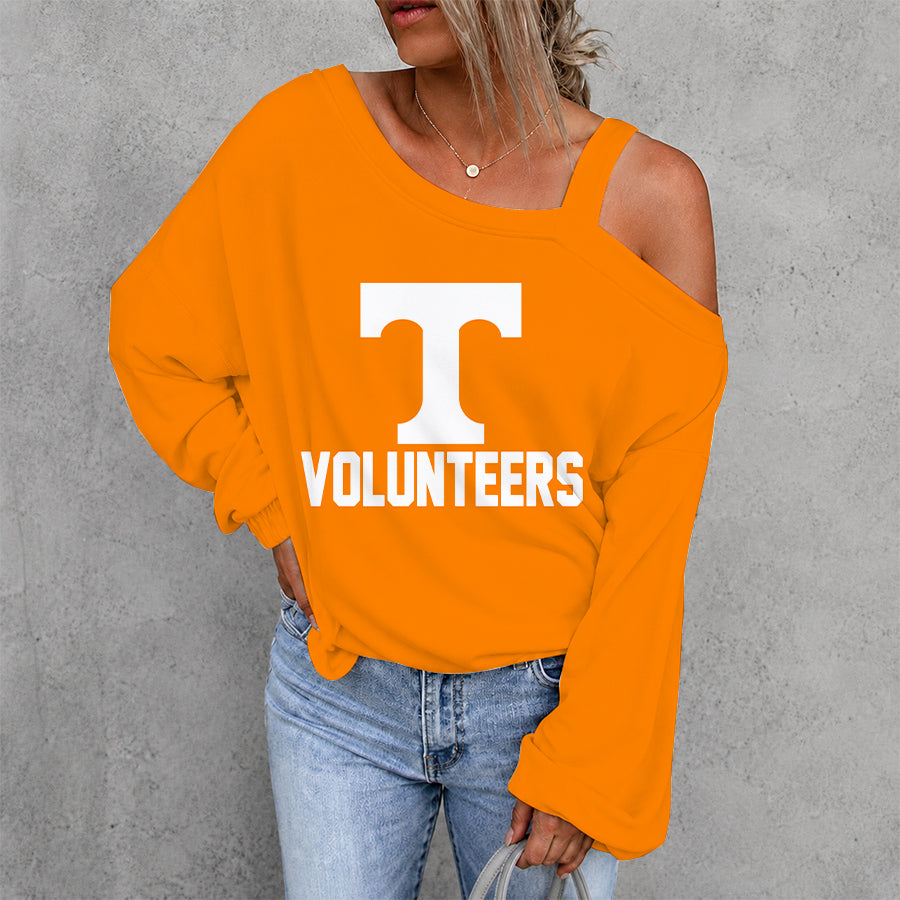 [FAN FAVORITE] NEW CUSTOMIZED NCAA MAM28 TNV TENNESSEE VOLUNTEERS DROP SHOULDER SWEATSHIRT