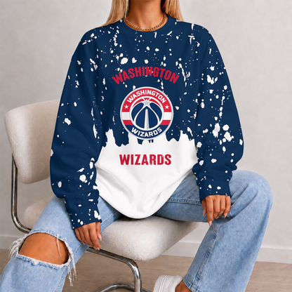 [HOT DEAL] NEW CUSTOMIZED NBA28 WWI WASHINGTON WIZARDS UNISEX SWEATSHIRT