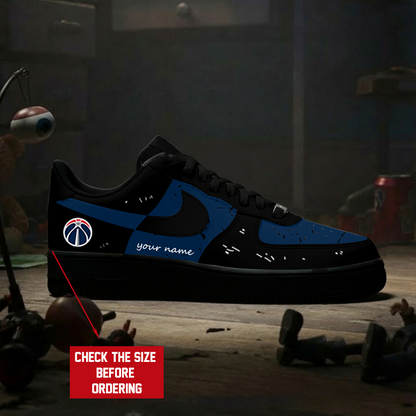 [HOT DEAL] NEW CUSTOMIZED NBA28 WWI WASHINGTON WIZARDS AF1 SHOES