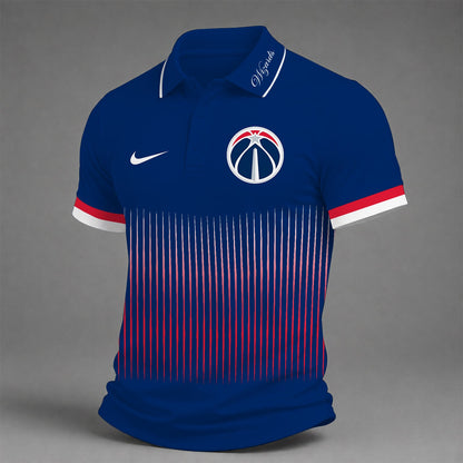 [HOT DEAL] NEW CUSTOMIZED NBA28 WWI WASHINGTON WIZARDS POLO SHIRT