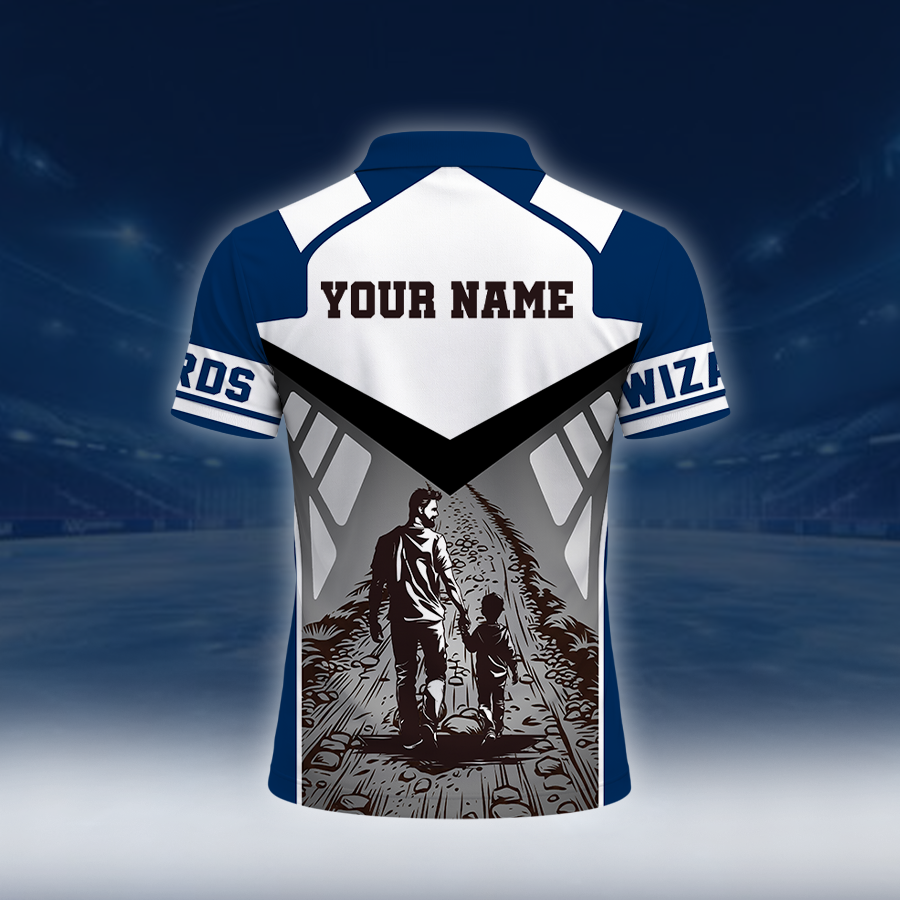 [HOT DEAL] NEW CUSTOMIZED NBA28 WWI WASHINGTON WIZARDS POLO SHIRT
