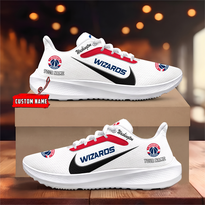 [HOT DEAL] NEW CUSTOMIZED NBA28 WWI WASHINGTON WIZARDS ROAD RUNNING SHOES