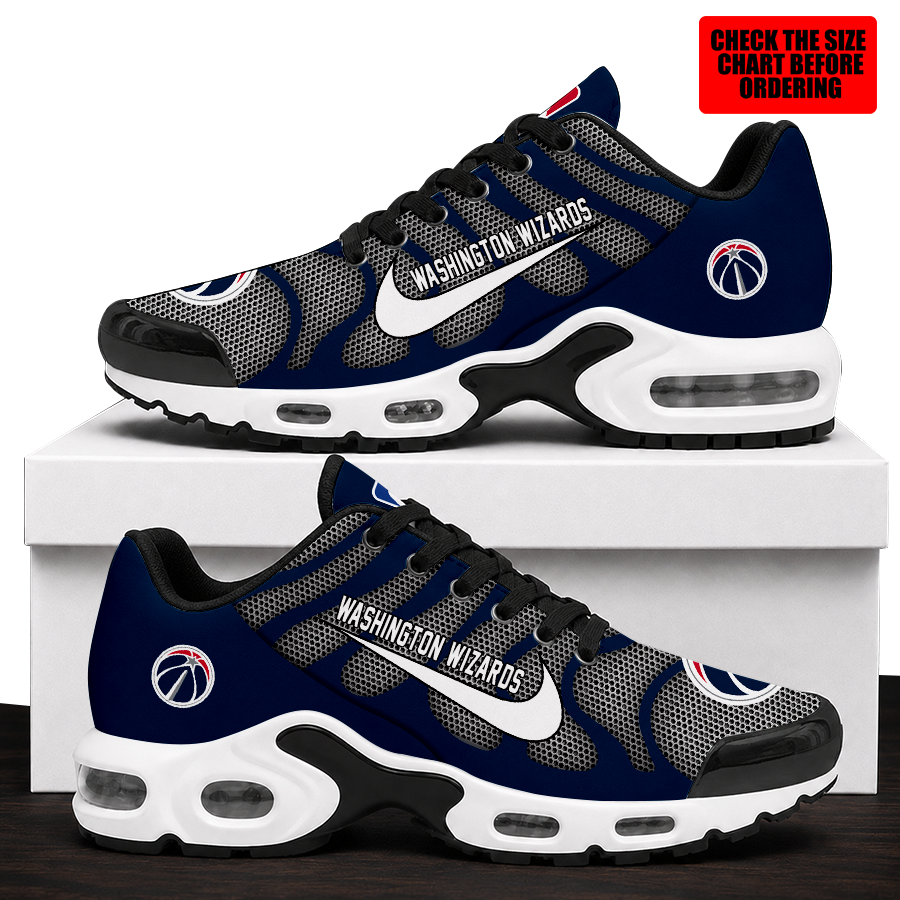 [HOT DEAL] NEW CUSTOMIZED NBA28 WWI WASHINGTON WIZARDS AIR MAX PLUS SNEAKERS