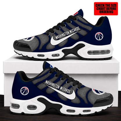[HOT DEAL] NEW CUSTOMIZED NBA28 WWI WASHINGTON WIZARDS AIR MAX PLUS SNEAKERS