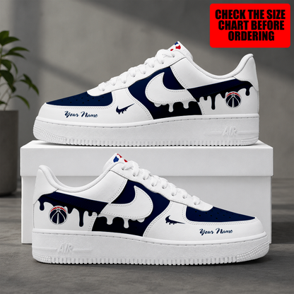 [HOT DEAL] NEW CUSTOMIZED NBA28 WWI WASHINGTON WIZARDS AF1 SHOES