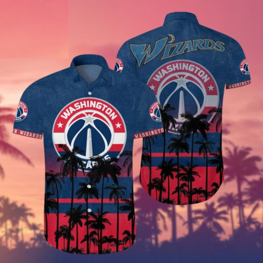 [HOT DEAL] NEW CUSTOMIZED NBA28 WWI WASHINGTON WIZARDS UNISEX HAWAIIAN SHIRT