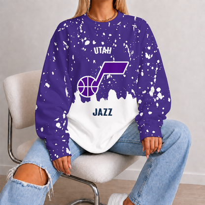 [HOT DEAL] NEW CUSTOMIZED NBA29 UJZ UTAH JAZZ UNISEX SWEATSHIRT