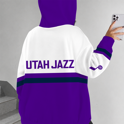 [HOT DEAL] NEW CUSTOMIZED NBA29 UJZ UTAH JAZZ ZIP HOODIE