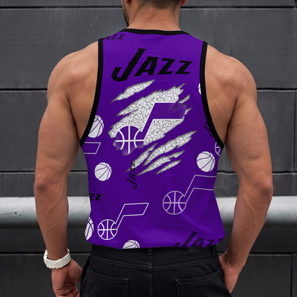 [HOT DEAL] NEW CUSTOMIZED NBA29 UJZ UTAH JAZZ UNISEX TANK TOP