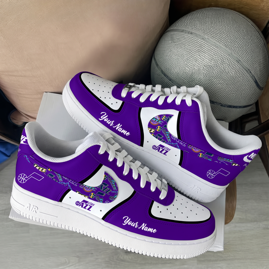 [HOT DEAL] NEW CUSTOMIZED NBA29 UJZ UTAH JAZZ AF1 SHOES