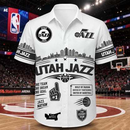 [HOT DEAL] NEW CUSTOMIZED NBA29 UJZ UTAH JAZZ UNISEX HAWAIIAN SHIRT