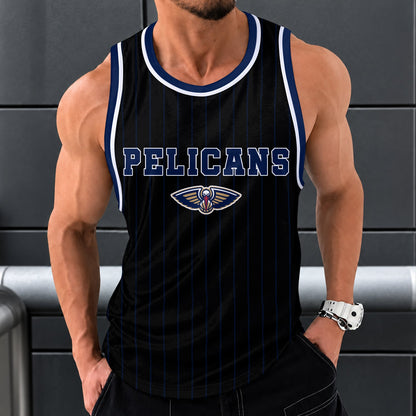 [HOT DEAL] NEW CUSTOMIZED NBA30 NOP NEW ORLEANS PELICANS UNISEX TANK TOP
