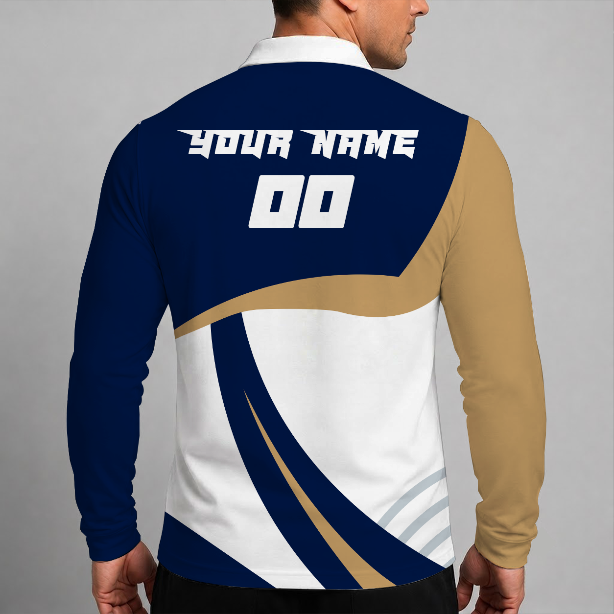 [HOT DEAL] NEW CUSTOMIZED NBA30 NOP NEW ORLEANS PELICANS MEN LONG SLEEVE POLO