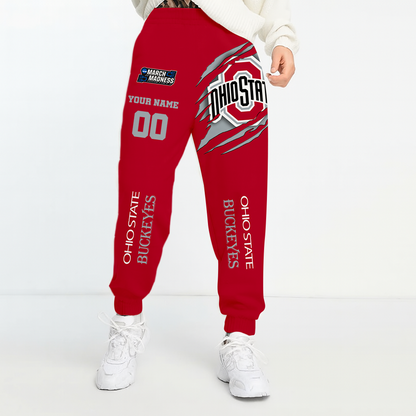 LIMITED DROP - NEW CUSTOMIZED | NCAA MAM30 OSB OS BUCKEYES UNISEX LONG PANTS