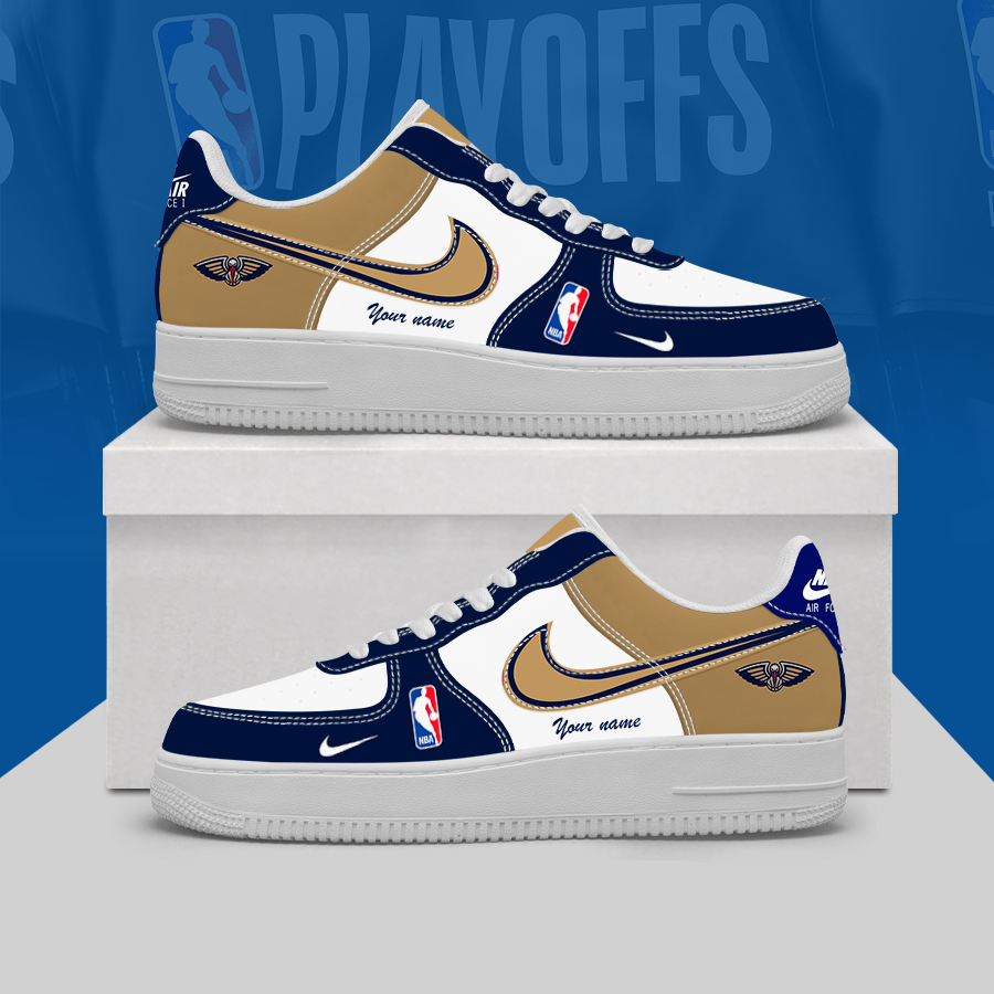 [HOT DEAL] NEW CUSTOMIZED NBA30 NOP NEW ORLEANS PELICANS AF1 SHOES