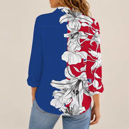 [HOT DEAL] NEW CUSTOMIZED NBA30 NATIONAL BASKETBALL ASSOCIATION WOMEN CASUAL SHIRT FOR FAN