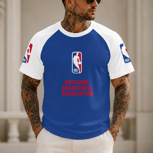 [HOT DEAL] NEW CUSTOMIZED NBA31 NATIONAL BASKETBALL ASSOCIATION RAGLAN TEE