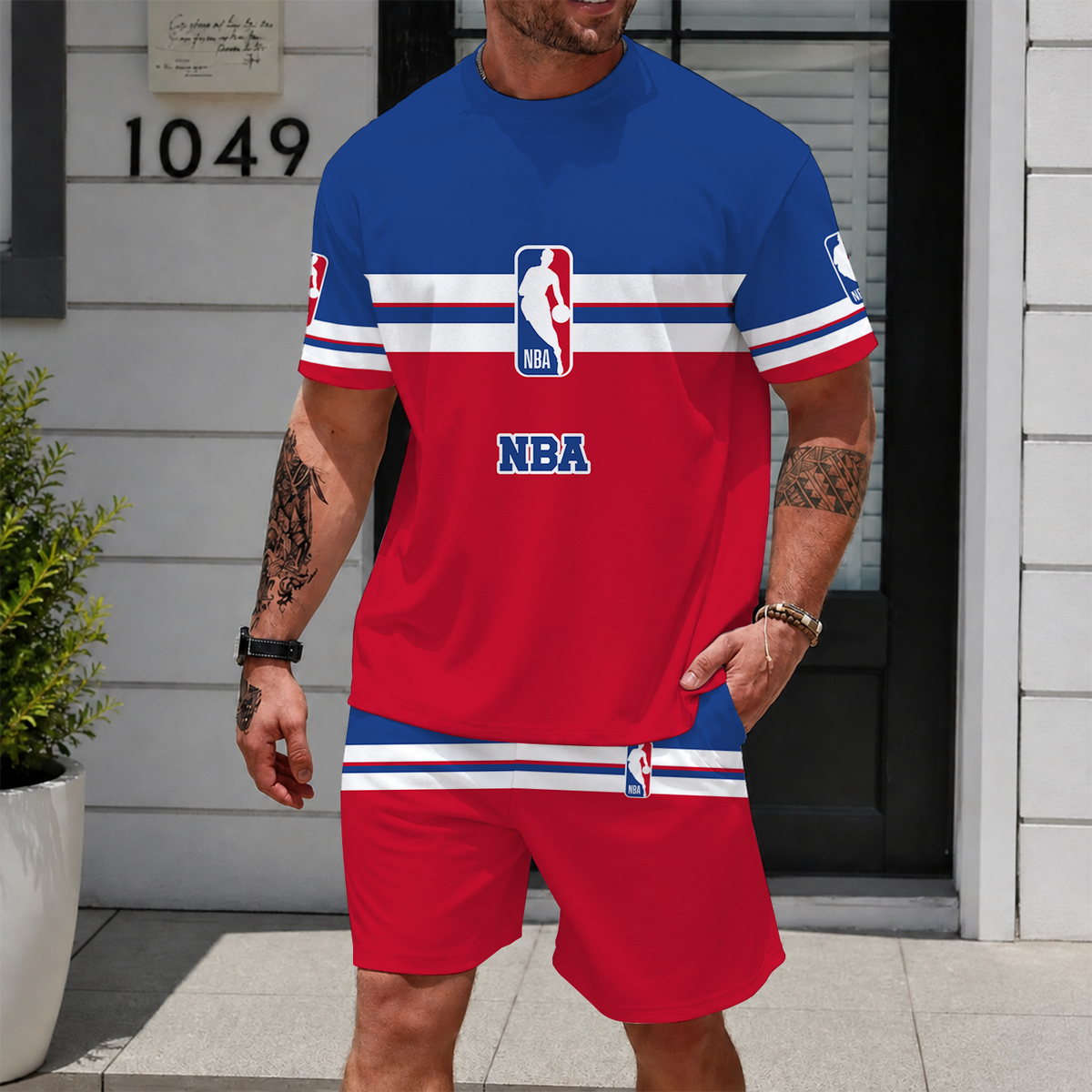 [HOT DEAL] NEW CUSTOMIZED NBA31 NATIONAL BASKETBALL ASSOCIATION UNISEX T-SHIRT & SHORTS SET