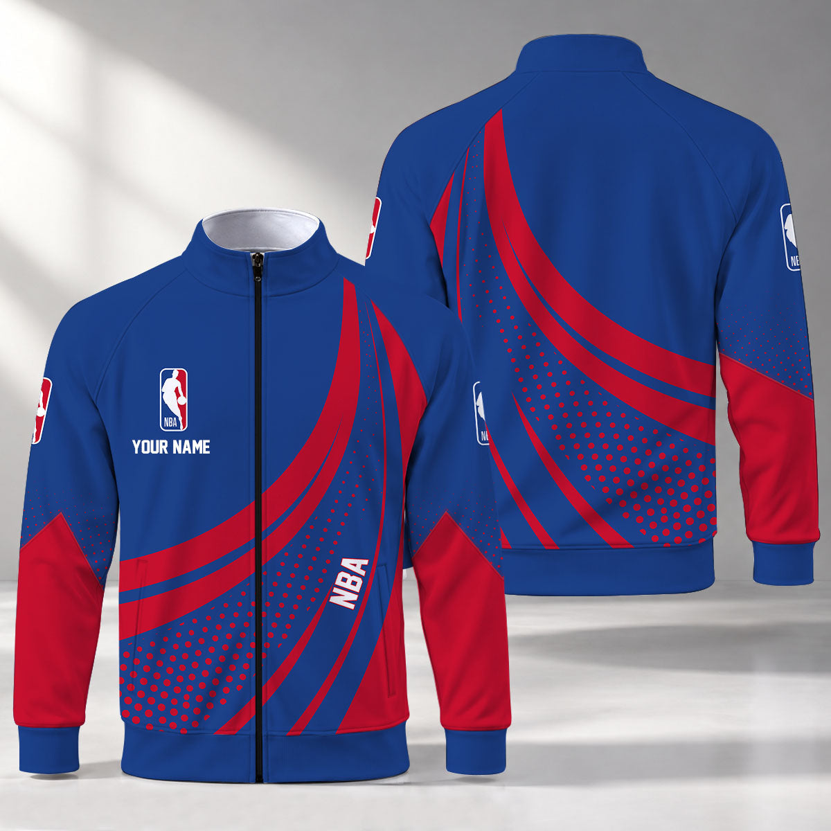 [HOT DEAL] NEW CUSTOMIZED NHL31 MLB MAJOR LEAGUE BASEBALL STAND COLLAR JACKET
