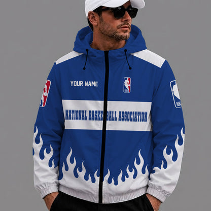 [HOT DEAL] NEW CUSTOMIZED NBA31 NATIONAL BASKETBALL ASSOCIATION WINDBREAKER JACKET