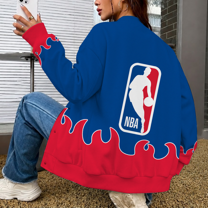 [HOT DEAL] NEW CUSTOMIZED NBA31 NATIONAL BASKETBALL ASSOCIATION BASEBALL JACKET, SATIN VARSITY JACKET