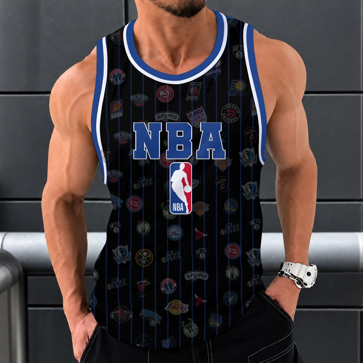 [HOT DEAL] NEW CUSTOMIZED NBA32 ALL TEAMS UNISEX TANK TOP