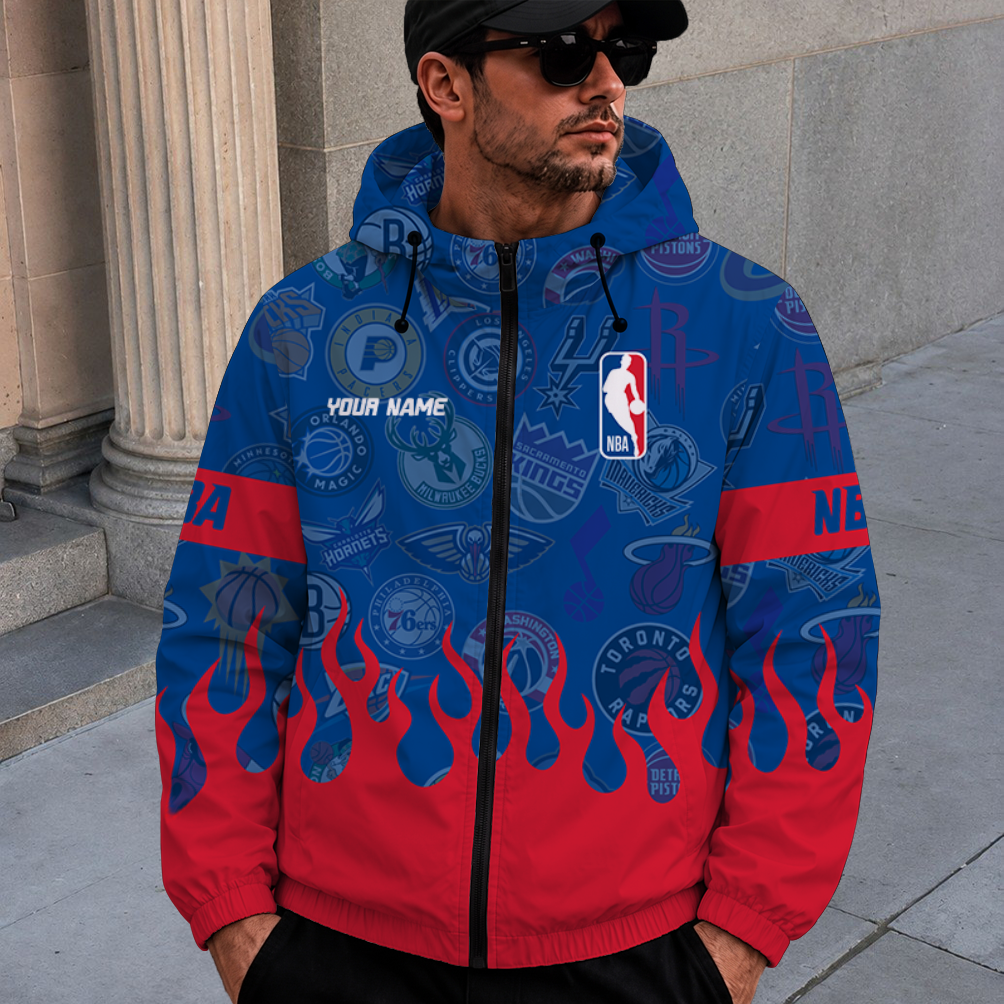 [HOT DEAL] NEW CUSTOMIZED NBA32 ALL TEAMS WINDBREAKER JACKET