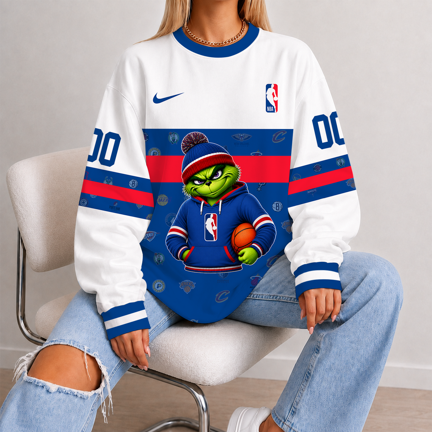 [HOT DEAL] NEW CUSTOMIZED NBA32 NBA ALL TEAMS UNISEX SWEATSHIRT