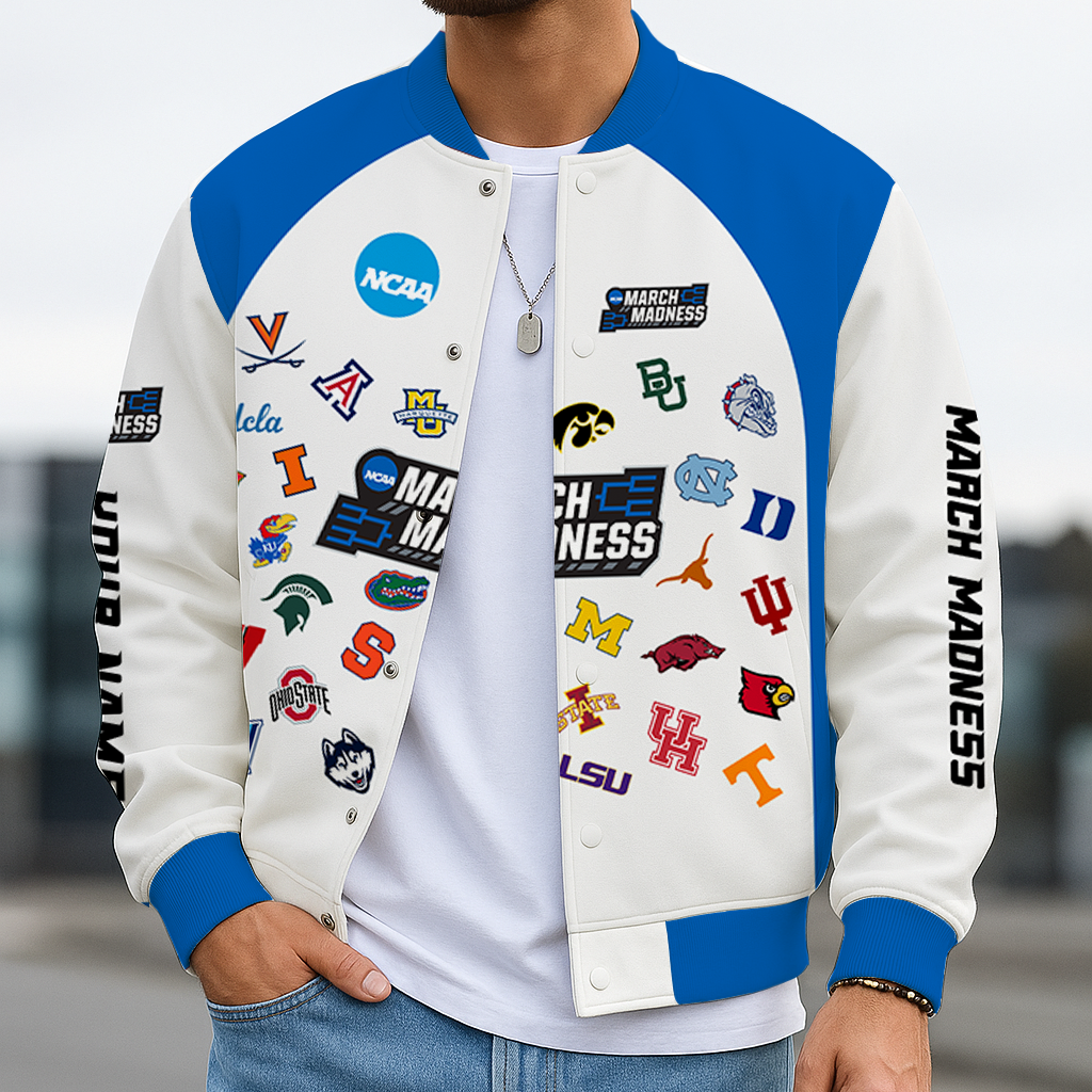 LIMITED DROP - NEW CUSTOMIZED | NCAA MAM32 MAM ALL TEAMS  BASEBALL JACKET, SATIN VARSITY JACKET