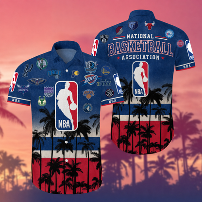 [HOT DEAL] NEW CUSTOMIZED NBA32 NBA ALL TEAMS UNISEX HAWAIIAN SHIRT